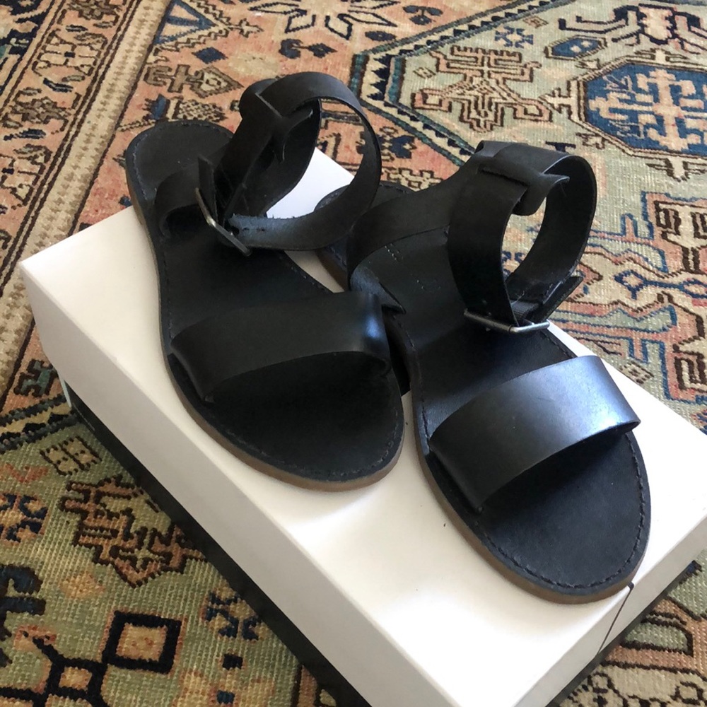 NWOT Madewell boardwalk sandals